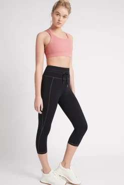 High Rise Contrast 3/4 Leggings 207