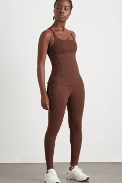 High Rise Drawstring Full Length Legging 225