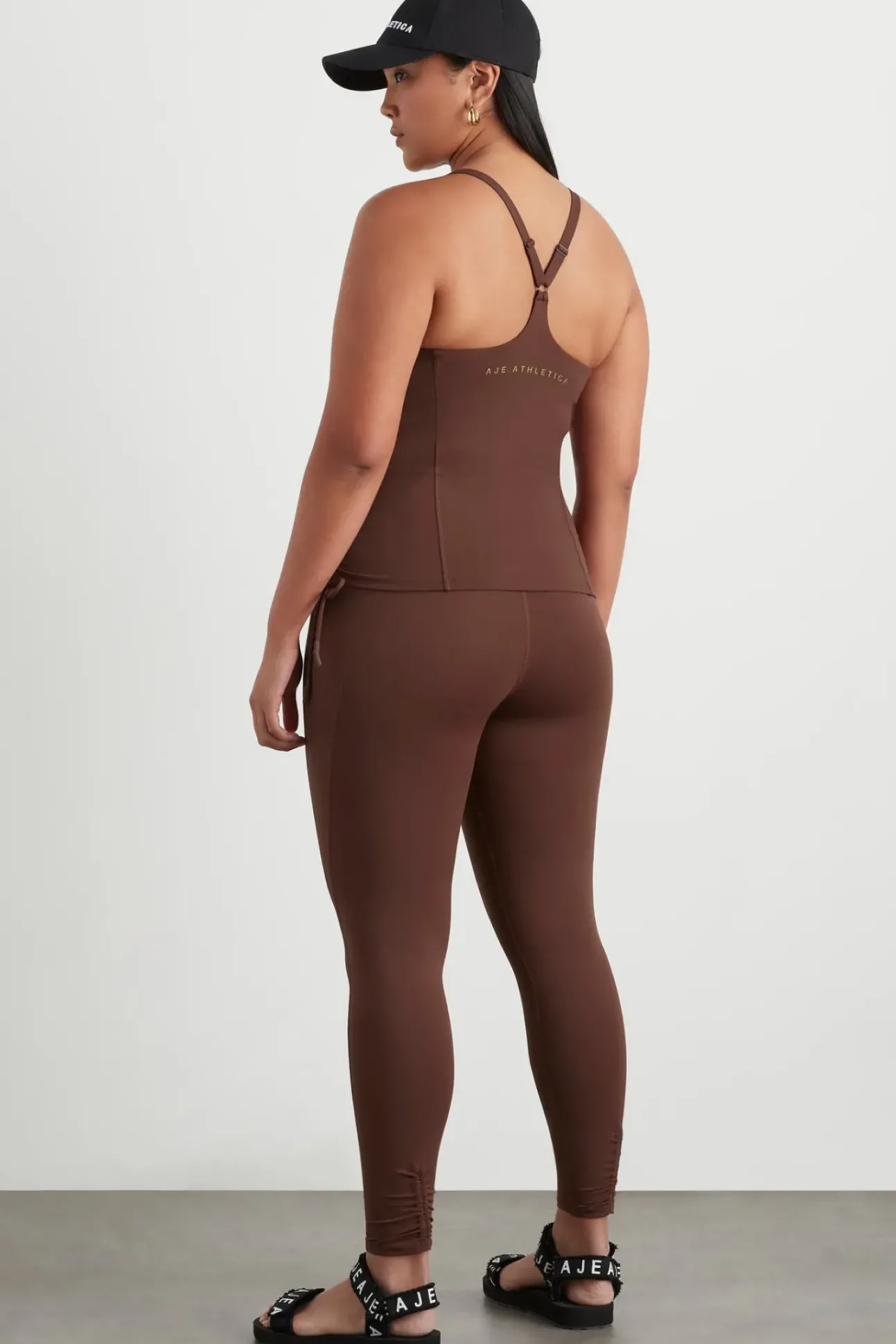 High Rise Drawstring Full Length Legging 225