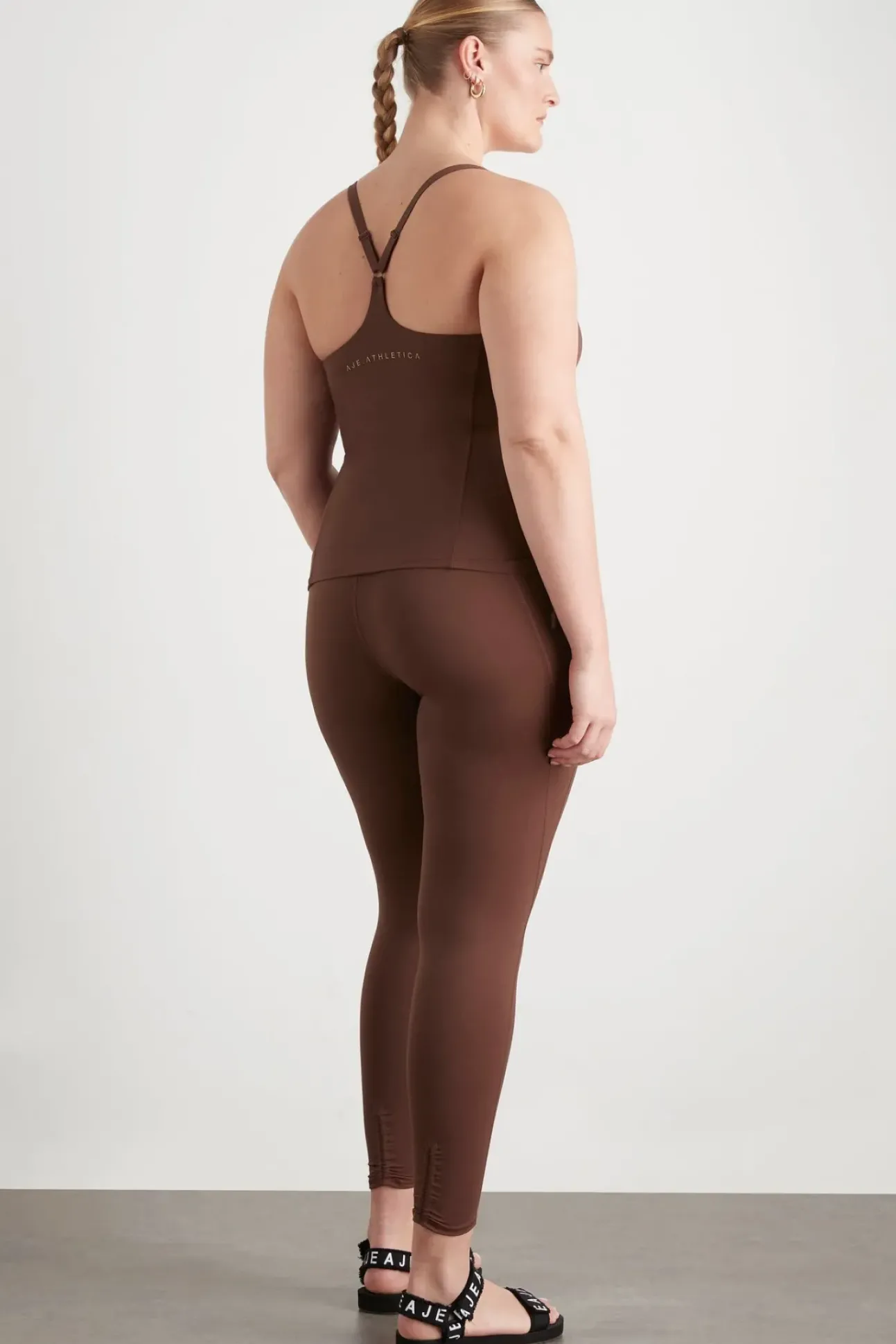High Rise Drawstring Full Length Legging 225
