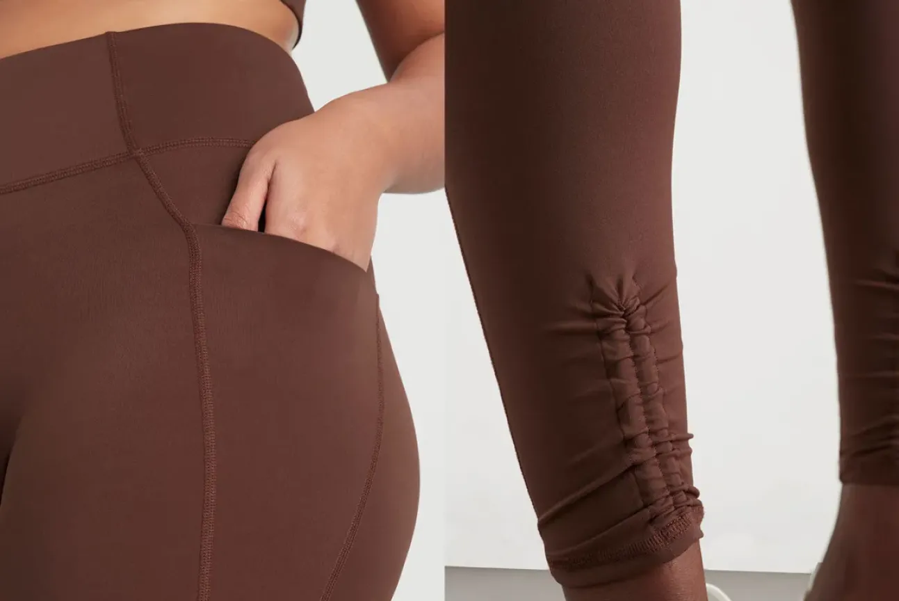 High Rise Drawstring Full Length Legging 225