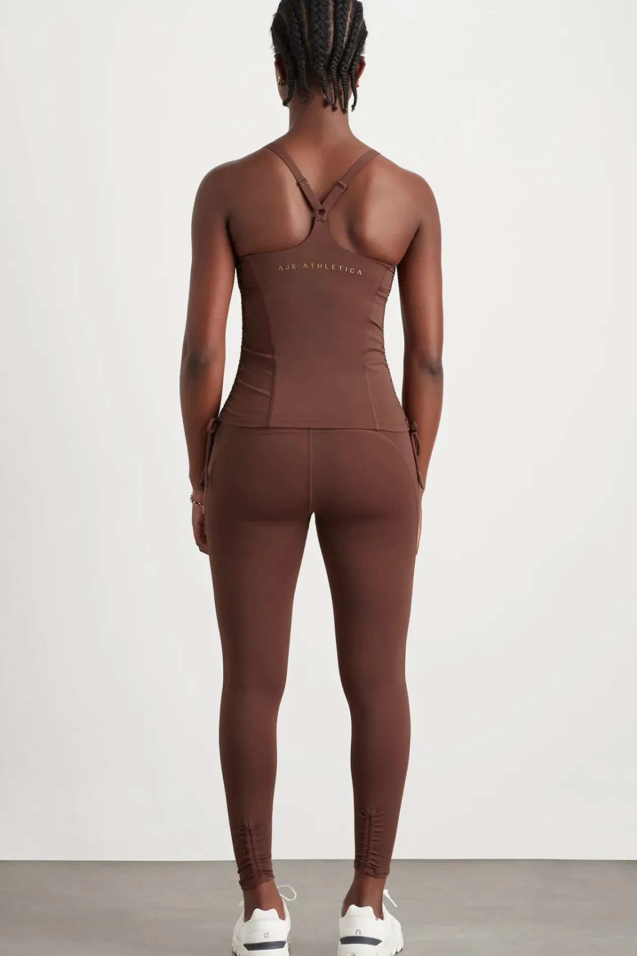 High Rise Drawstring Full Length Legging 225