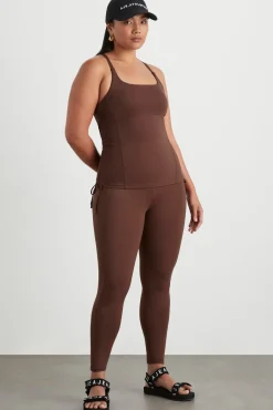 High Rise Drawstring Full Length Legging 225