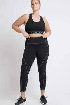 High Rise Full Length Panelled Legging 020