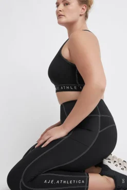 High Rise Full Length Panelled Legging 020