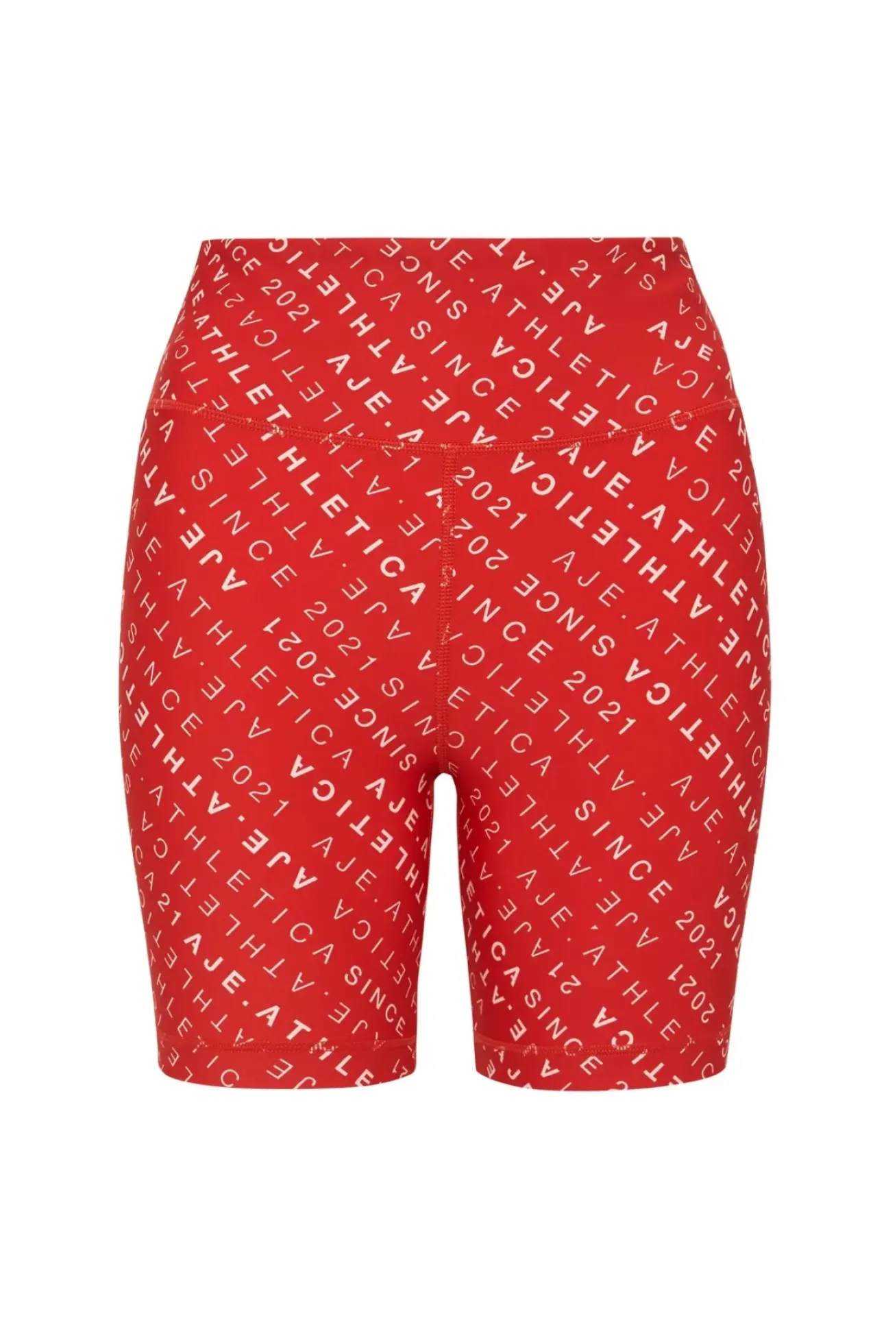 High Rise Logo Shorts 607