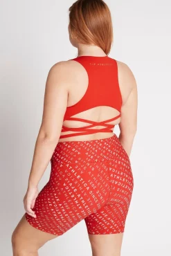 High Rise Logo Shorts 607