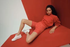 High Rise Logo Shorts 607