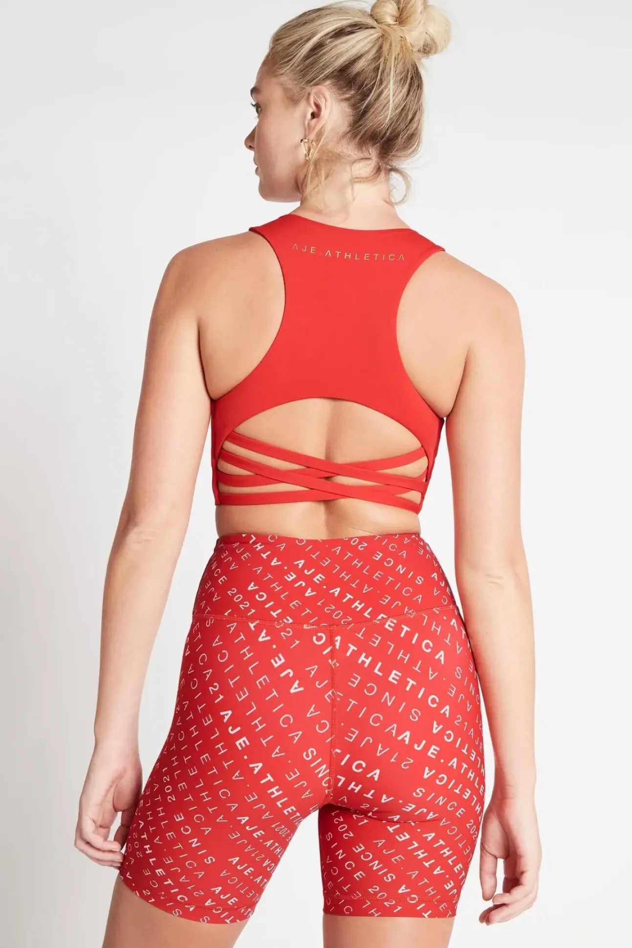 High Rise Logo Shorts 607