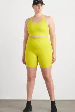 High Rise Mid Length Bike Short 615