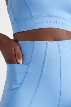 High Rise Mid Length Bike Short 615