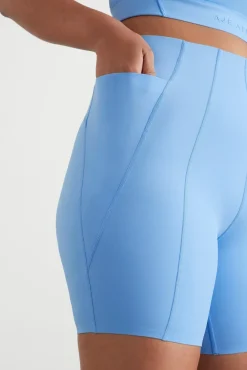 High Rise Mid Length Bike Short 615