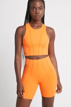 High Rise Mid Length Bike Short 615