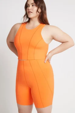 High Rise Mid Length Bike Short 615