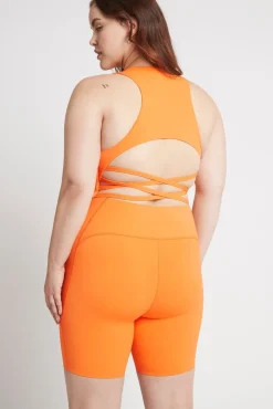 High Rise Mid Length Bike Short 615