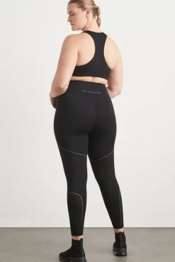High Rise Perforated 7/8 Legging 227