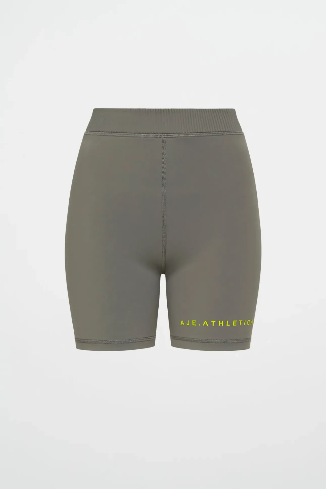 High Rise Pintuck Mid Length Bike Shorts 625