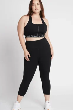 High Rise Signature Logo 3/4 Legging 218