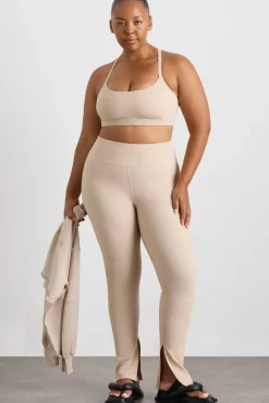 High Waist Split Hem Legging 205