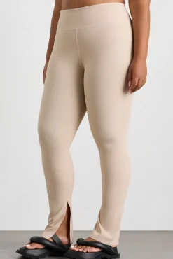 High Waist Split Hem Legging 205