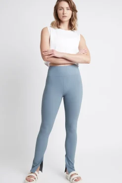 High Waist Split Hem Legging 205
