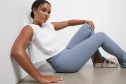 High Waist Split Hem Legging 205