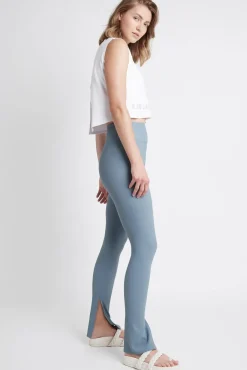 High Waist Split Hem Legging 205