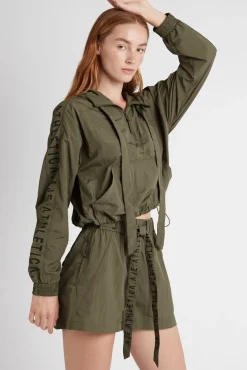 High Waisted Belted Shorts 608