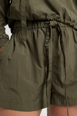 High Waisted Belted Shorts 608