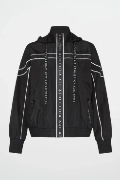 Hooded Windbreaker Jacket 016