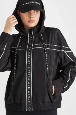 Hooded Windbreaker Jacket 016