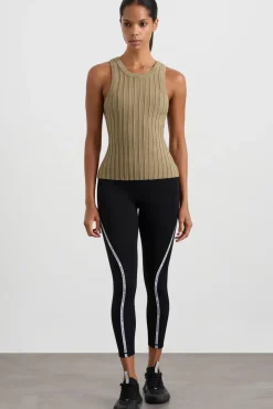Hydra Racer Knit Ribbed Top