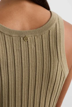 Hydra Racer Knit Ribbed Top