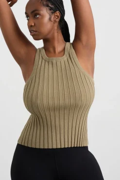 Hydra Racer Knit Ribbed Top