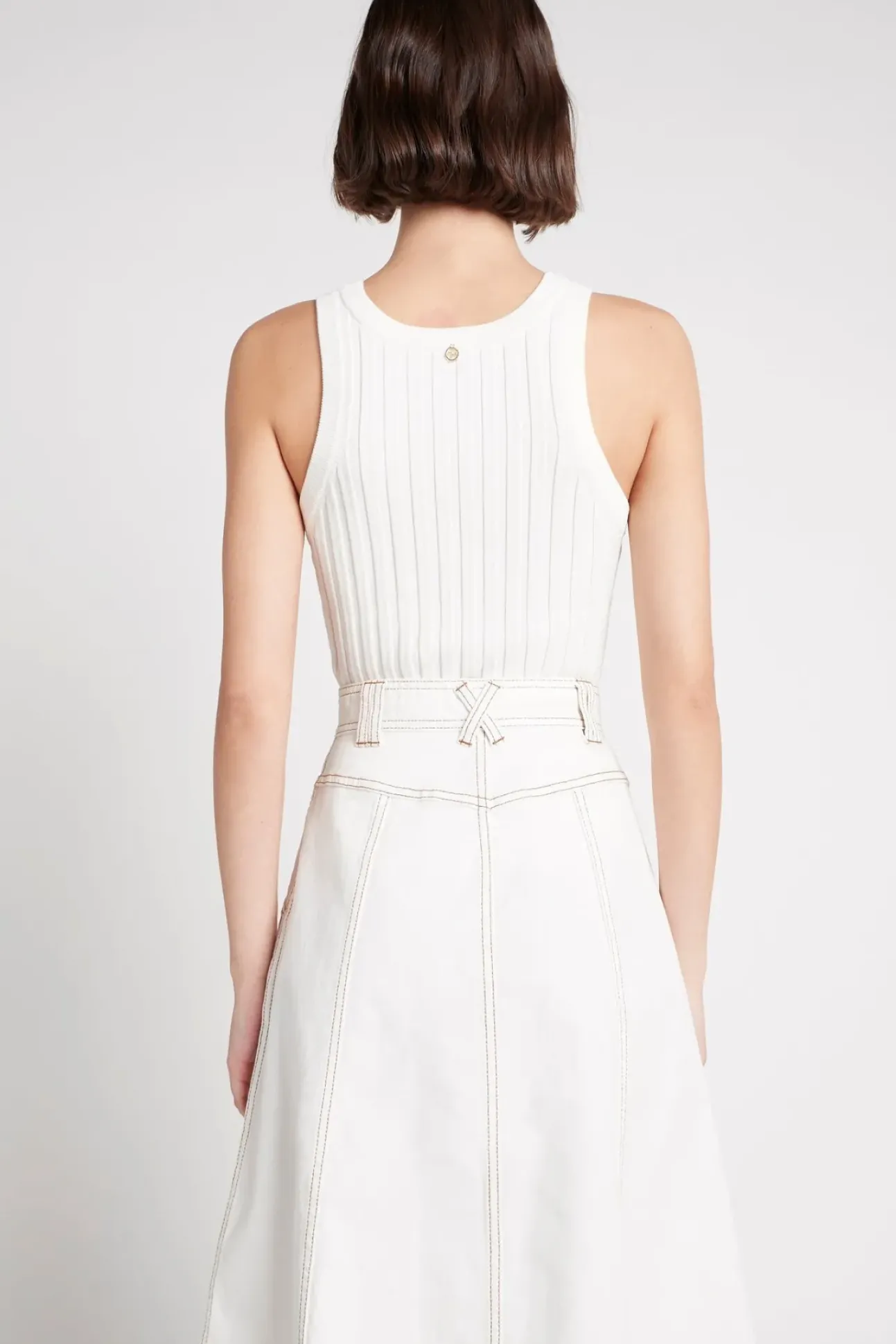 Hydra Racer Knit Ribbed Top