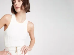 Hydra Racer Knit Ribbed Top