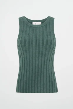 Hydra Racer Knit Ribbed Top