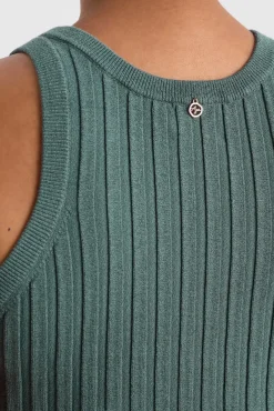 Hydra Racer Knit Ribbed Top