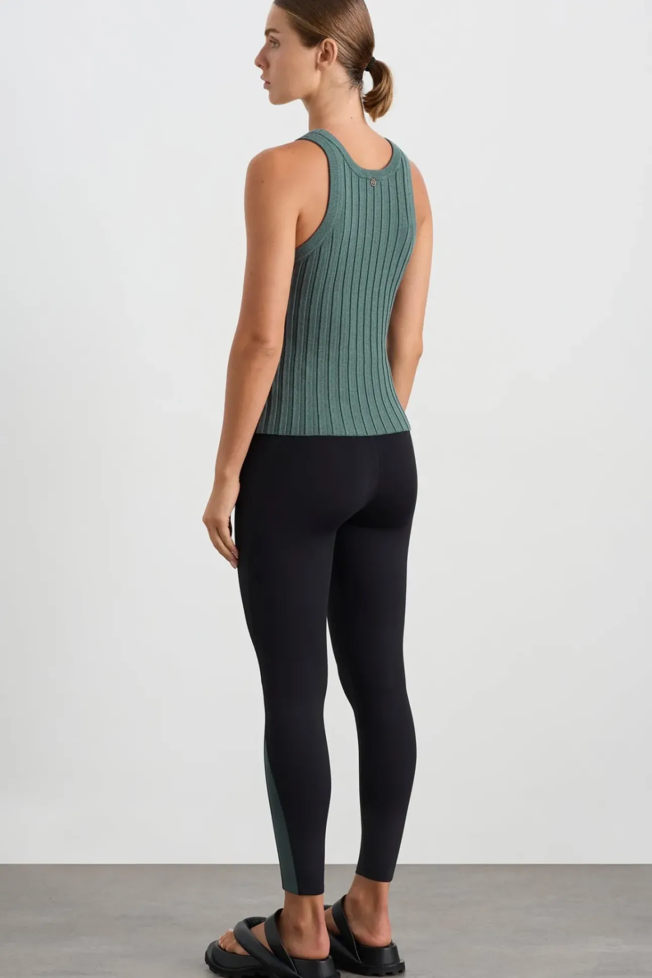 Hydra Racer Knit Ribbed Top