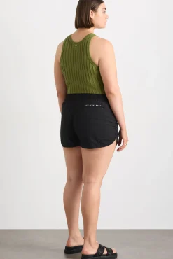 Hydra Racer Knit Ribbed Top
