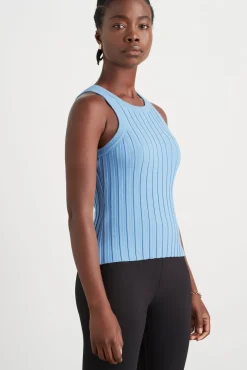 Hydra Racer Knit Ribbed Top
