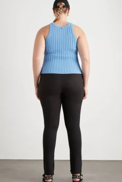 Hydra Racer Knit Ribbed Top