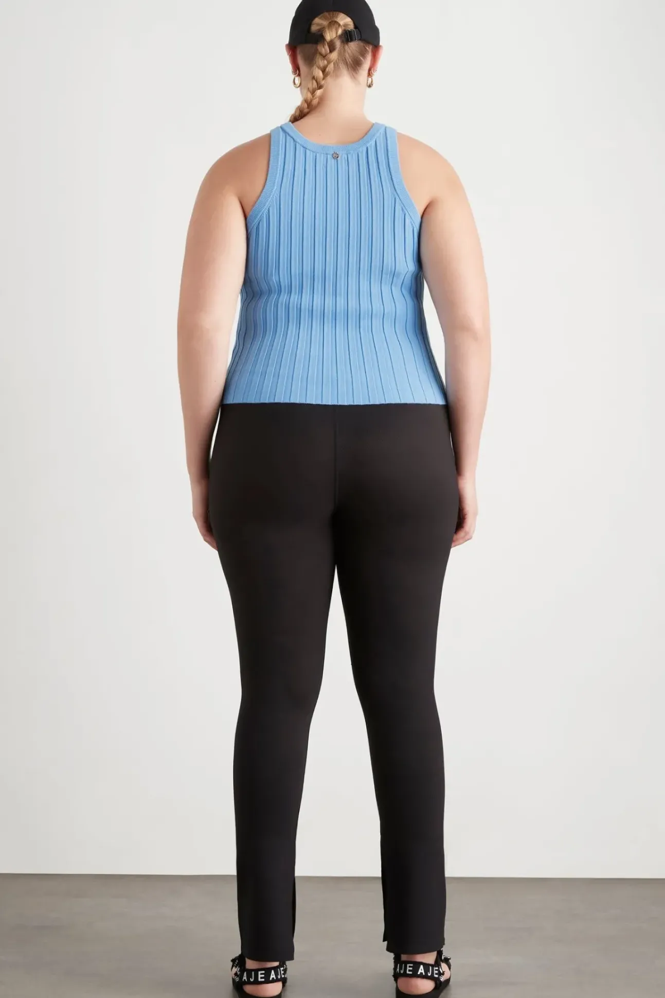 Hydra Racer Knit Ribbed Top