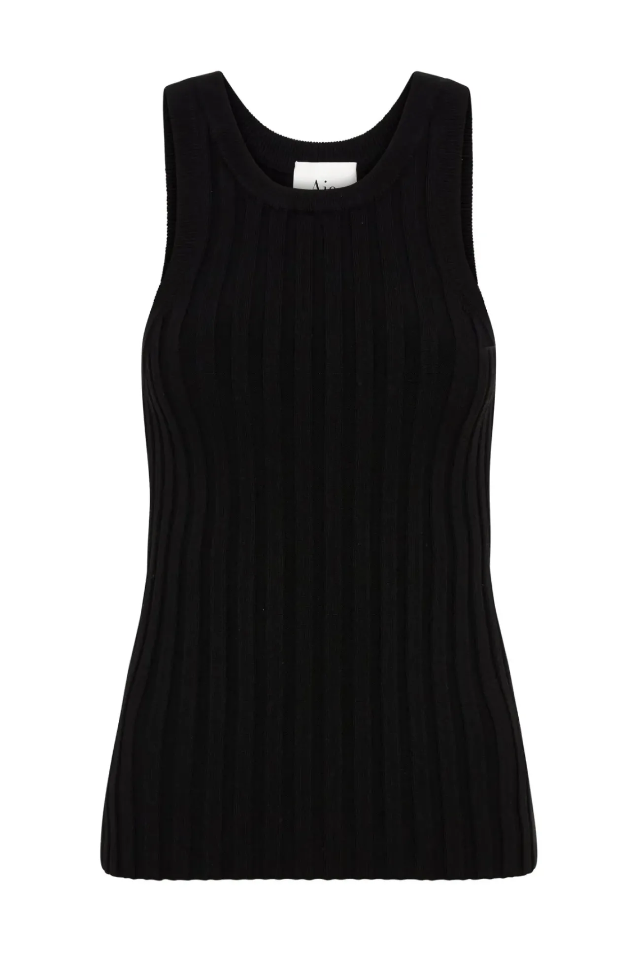 Hydra Racer Knit Ribbed Top