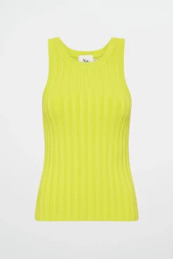 Hydra Racer Knit Ribbed Top