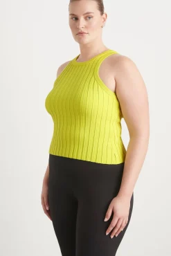 Hydra Racer Knit Ribbed Top