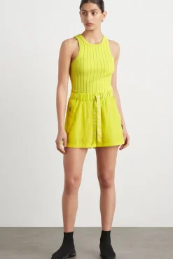 Hydra Racer Knit Ribbed Top