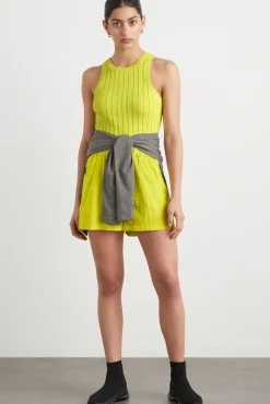 Hydra Racer Knit Ribbed Top