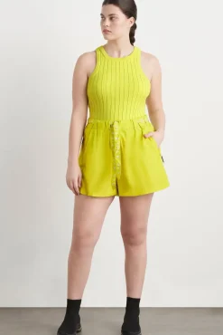 Hydra Racer Knit Ribbed Top