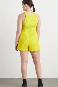 Hydra Racer Knit Ribbed Top